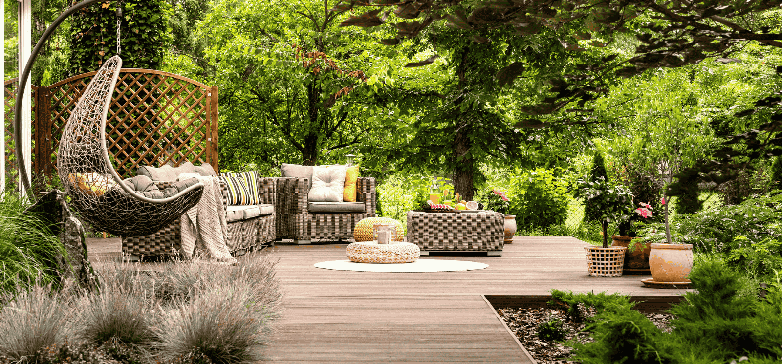 Beautiful back deck