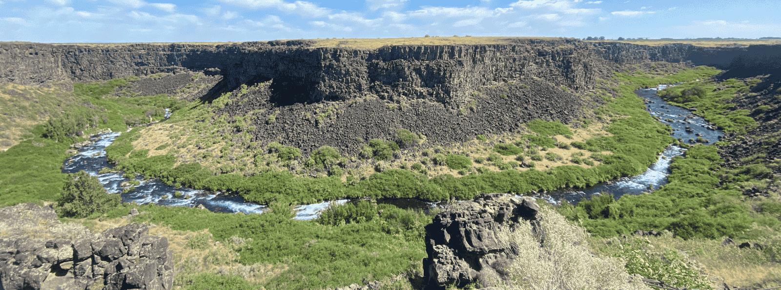 Box canyon near Wendell Idaho