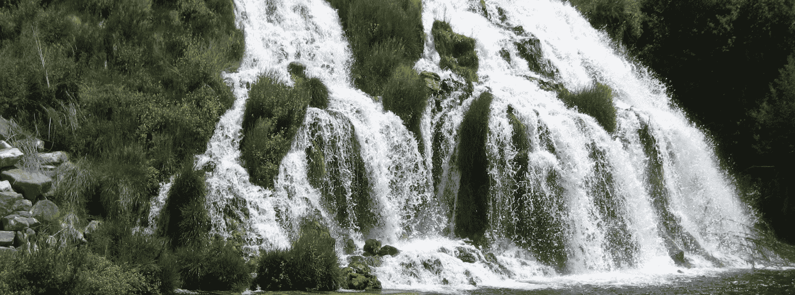 Waterfall in southern idaho